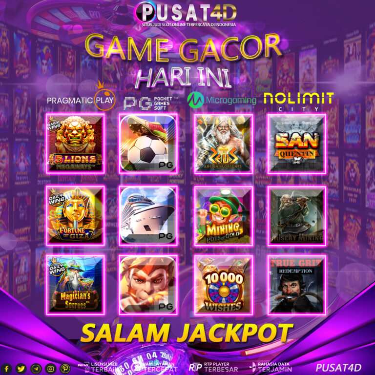 GAME GACOR 21 MARET 2024 | SITUS SLOT ONLINE PUSAT4D