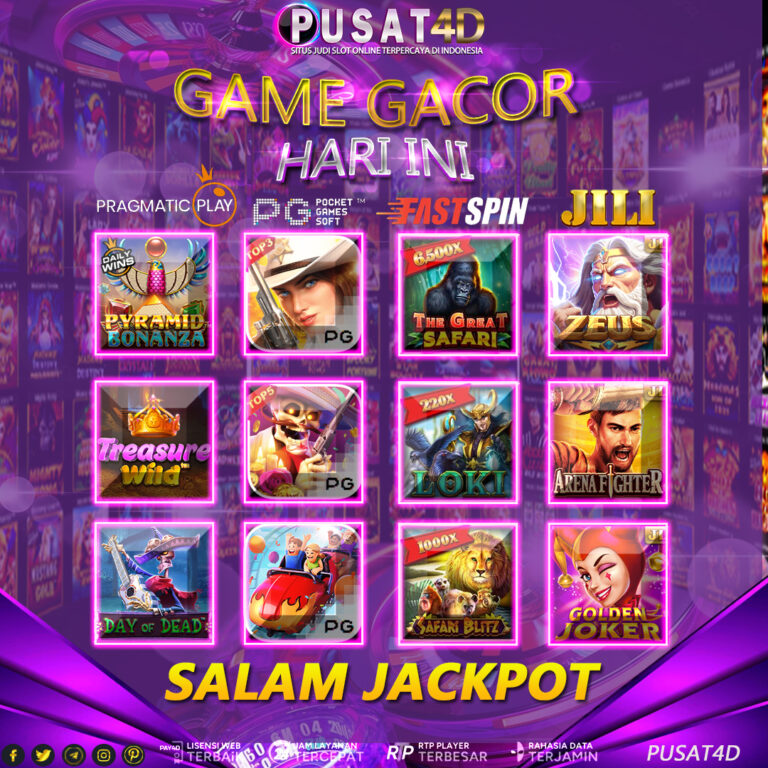 GAME GACOR 31 MARET 2024 | SITUS SLOT ONLINE PUSAT4D