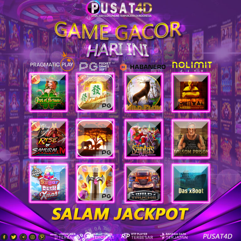 GAME GACOR 20 MARET 2024 | SITUS SLOT ONLINE PUSAT4D