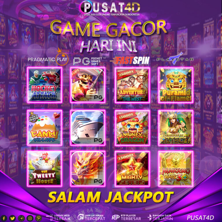 GAME GACOR 25 MARET 2024 | SITUS SLOT ONLINE PUSAT4D