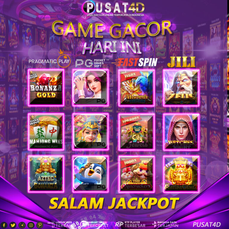 GAME GACOR 11 APRIL 2024 | SITUS SLOT ONLINE PUSAT4D