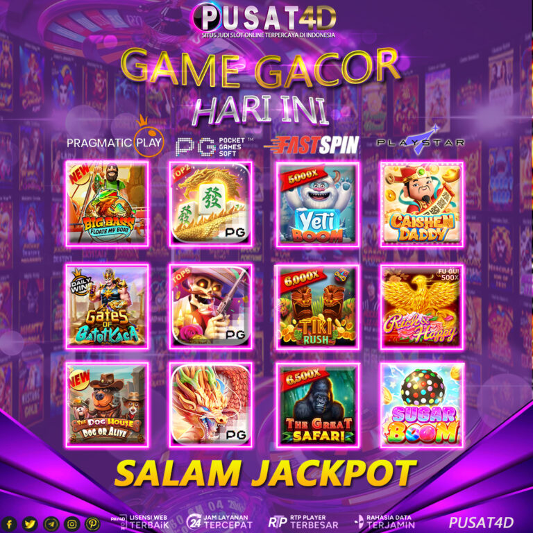 GAME GACOR 05 APRIL 2024 | SITUS SLOT ONLINE PUSAT4D