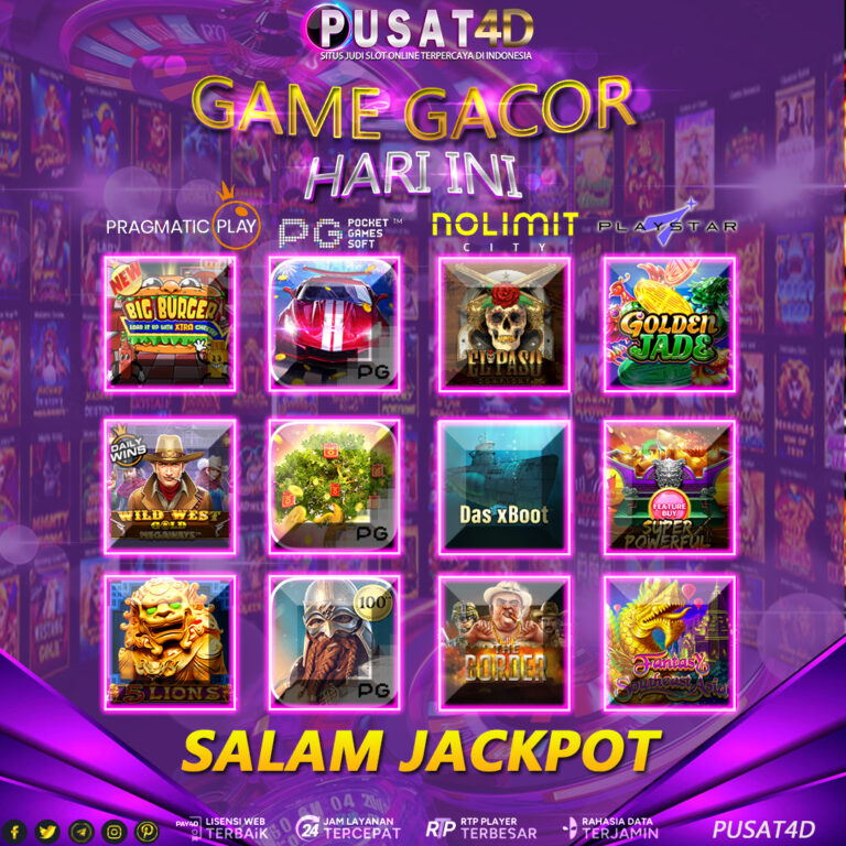 GAME GACOR 18 APRIL 2024 | SITUS SLOT ONLINE PUSAT4D