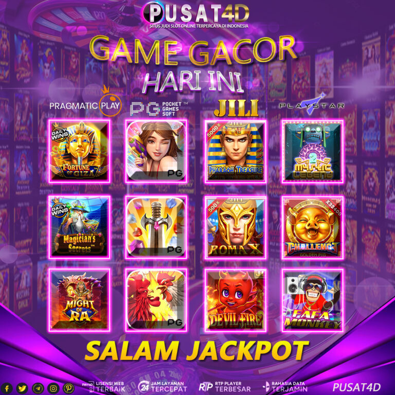 GAME GACOR 13 APRIL 2024 | SITUS SLOT ONLINE PUSAT4D