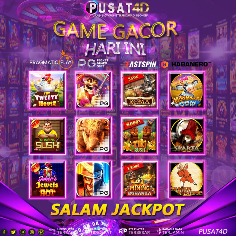 GAMES GACOR 08 AGUSTUS 2024 | SITUS RESMI PUSAT4D